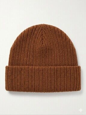 {KIDS} Wild Fable Pumpkin Rust Caramel Knit Beanie For Kids/Babies - Fall Hat